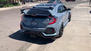 2019 Honda Civic straight 3 inch piping