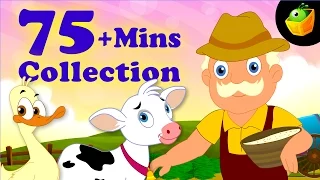 Old MacDonald And More Rhymes - 75 Plus Mins Compilation Of English Nursery Rhymes  For Kids