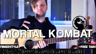 Mortal Kombat | Fingerstyle + Free tabs