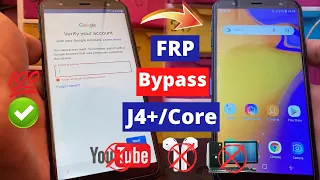 Samsung J4 Plus (J415f) FRP BYPASS |Android 9 (Without PC) New Method 2024