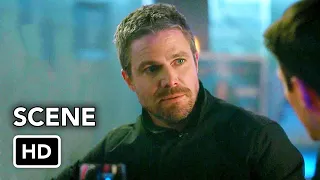 The Flash 9x09 "Oliver and Barry's Farewell" Scene (HD) ft. Stephen Amell