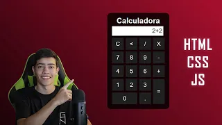 Como Criar uma SIMPLES CALCULADORA com HTML, CSS e JAVASCRIPT