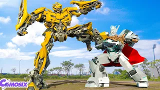 Transformers: Rise of The Beasts | The Great War of Bumblebee vs Robot Silver Final Scene