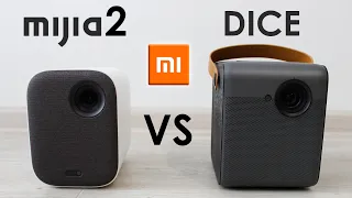 XIAOMI Mijia 2 VS Formovie Dice Какой проектор выбрать с аккумулятором или без?