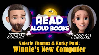 Read Aloud Books with Flora - Winnie's New Computer (with BLOOPERS at the end 😂)