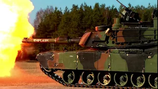 1st Armored Brigade Combat Team, 3rd Infantry Division conduct a live fire exercise with M1A2 Abrams