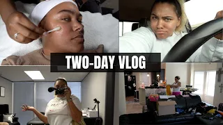 TWO-DAY VLOG | GETTING A CHEMICAL PEEL + GETTING RID OF CLOTHES + SUITE AESTHETICS | BREANAJENAE