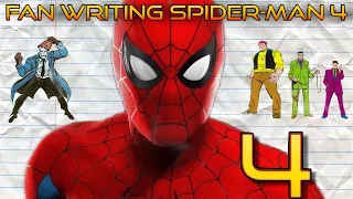 Fan Writing Tom Holland's Spider Man 4