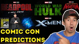 MARVEL COMIC-CON PREDICTIONS! (INSANE)