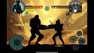 Defeating titan in shadow fight 2 with shogun katana’s#shadowfight3 #shadowfight2