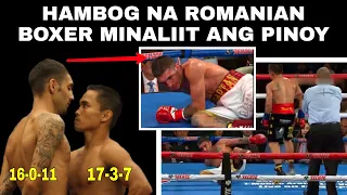 🇵🇭 Undefeated Romanian Fighter Minaliit Ang Pinoy Kahit Mas Matangkad Pinalagan