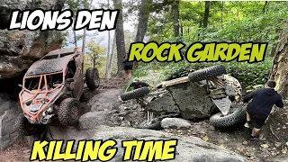 We Hit Lions Den, Killing Time and Middle Rock Garden at Black Mountain Offroad Park | Can Am X3