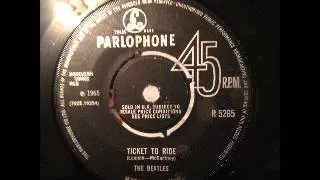 The Beatles Ticket To Ride original single