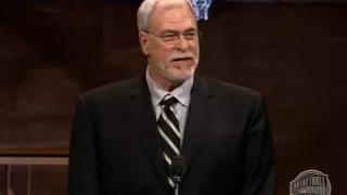 Phil Jackson's Basketball Hall of Fame Enshrinement Speech