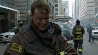 Brettsey - Chicago Fire - 9x09 Pt.2  - Casey hits his head