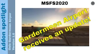 Flight Simulator 2020 - Addon spotlight -  Oslo  Gardermoen Airport (ENGM) - version 1.0