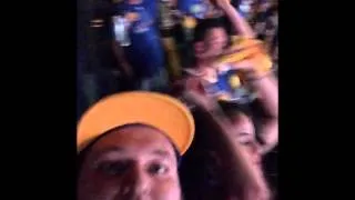 Warriors Game 6 - 2015 NBA Finals - Fan Watch Party at Oracle