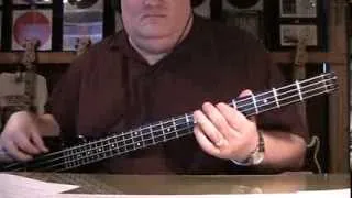 Billy Idol White Wedding Bass Cover with Notes & Tab