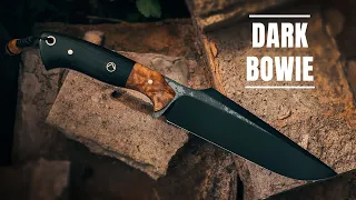 How about a fulltang DARK BOWIE? - Knife Making