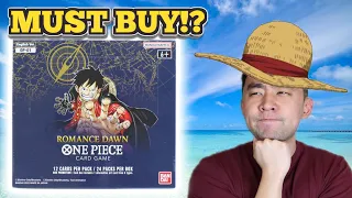 ONE PIECE Romance Dawn Booster Box Opening! Best TCG of 2022?!