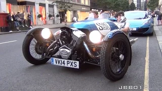 Shmee150's Morgan 3 Wheeler 'Shmeewheeler' On The Road in London