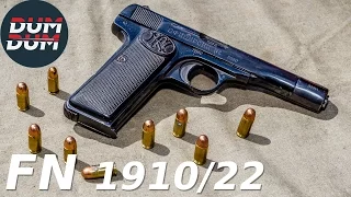 FN 1910/22 opis pištolja (gun review, eng subs)