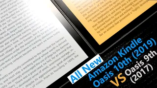 All-New Amazon Kindle Oasis 10th (2019) VS Oasis 9th (2017)