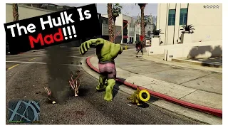 GTA 5 Mods - Hulk (Age Of Ultron) Mod