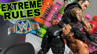 Roman Reigns VS The Undertaker | Extreme Rules | WWE Action Figure Match