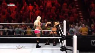 Kelly Kelly vs. Brie Bella - Talking Funny.