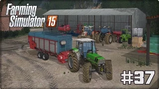 Let's Play Farming Simulator 15 #37 - Trawa w pryzme z ekipą!