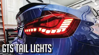 THE MOST POPULAR F-SERIES MODIFICATION! (GTS OLED STYLE TAIL LIGHTS F30 & F80)