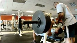 Max Bench Press 420 lbs (Tim Whitney)