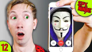 BREAKING INTO The HACKERS iPHONE - Spy Ninjas #12