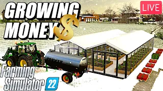 GREENHOUSE PAID OFF ON TO THE FLOUR MILL, FARMING SIMULATOR 22