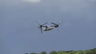 RIAT 2023 - V22 Osprey display - fast passes, tilt rotor capability- 15/7/23 4K