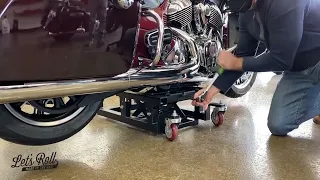 American Made ❤ the Only Way | Let's Roll Cruiser Motorcycle Dolly: Safe & Easy