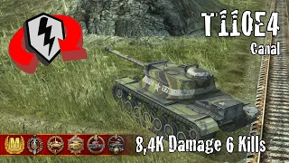 T110E4  |  8,4K Damage 6 Kills  |  WoT Blitz Replays