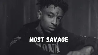 [FREE] 21 Savage x Drake x Metro Boomin Type Beat - "Most Savage"