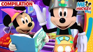 ALL ME & MICKEY HALLOWEEN VIDEOS! | Featuring Minnie! | 30 Minutes | @disneyjunior