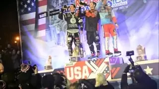 Cameron Naazc wins Red Bull Crashed Ice 2016, Final Run, Awards