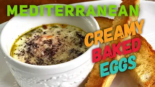 Mediterranean Creamy Baked Eggs ❤️