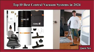 ✅ Top 10 Best Central Vacuum Systems in 2024