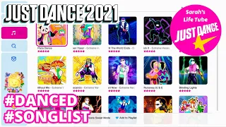Just Dance 2021 | Danced Every Song with Megastar & Every Gold Move