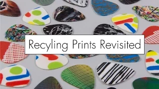 Failed Print Recycling Revisited // Guitar Picks, Earrings, and More