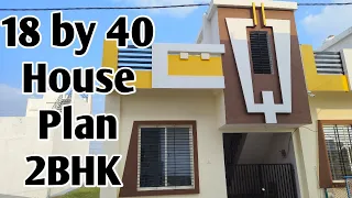 18 by 40 House Plan 2BHK | 18×40 House Plan | Kavirdev Home Tour