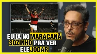 LÚCIO MAURO FILHO FALA SOBRE SUA ADMIRAÇÃO POR ZICO-"VIREI FLAMENGO POR CAUSA DELE"