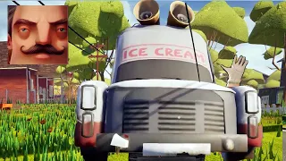 Hello Neighbor - New Neighbor Ice Scream 4 Big Rod's Van Act 2 Random Gameplay Walkthrough