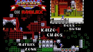 3 Hard CSS Levels... | Classic Sonic Simulator