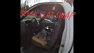 2002 F150 Bench Seat Removal and replacement